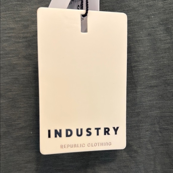 Ruffled Sleeve Green Top Size SP - Picture 2 of 3